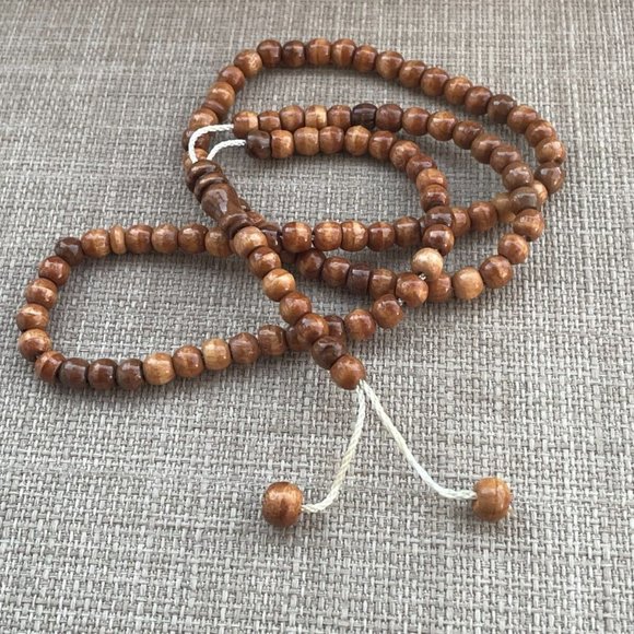 Tasbeeh Real Wood Beads Religious Beads Muslim Prayer Beads handmade - Picture 7 of 7